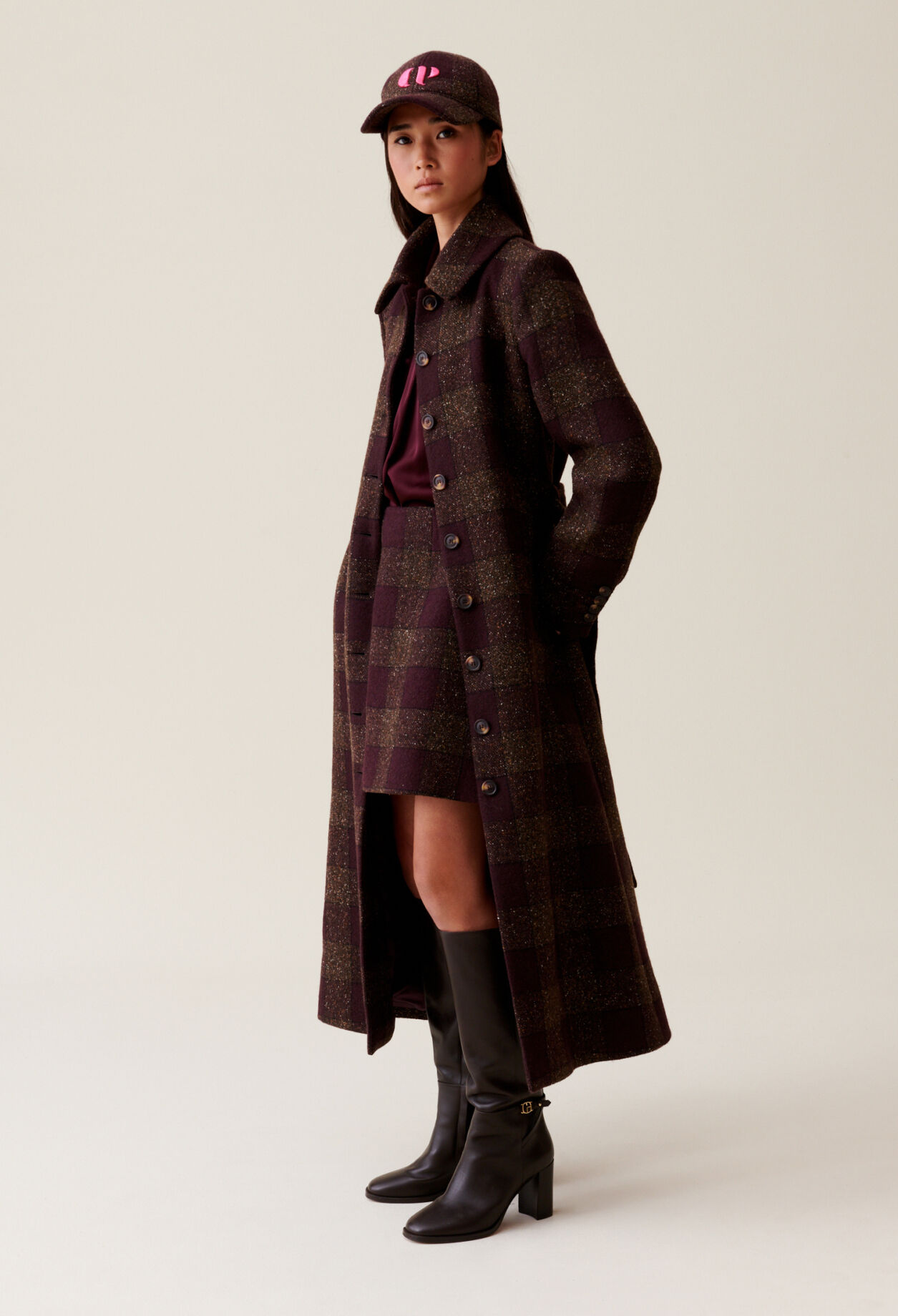 Wool blend coat for women Claudie Pierlot