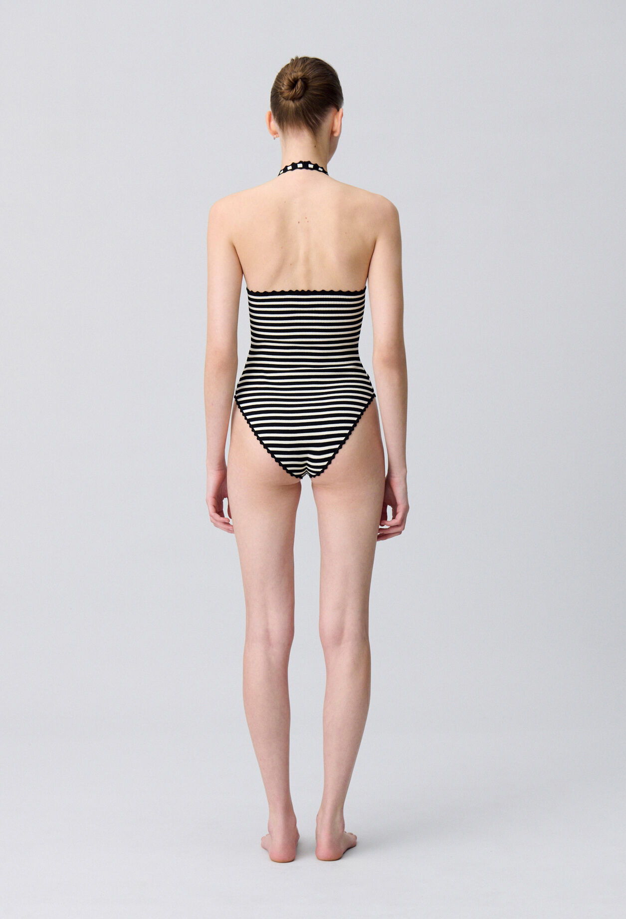 【関税 送料無料】CLAUDIE PIERLOT コットン ストライプトップス 関税 送料無料】CLAUDIE PIERLOT コットン ストライプトップス