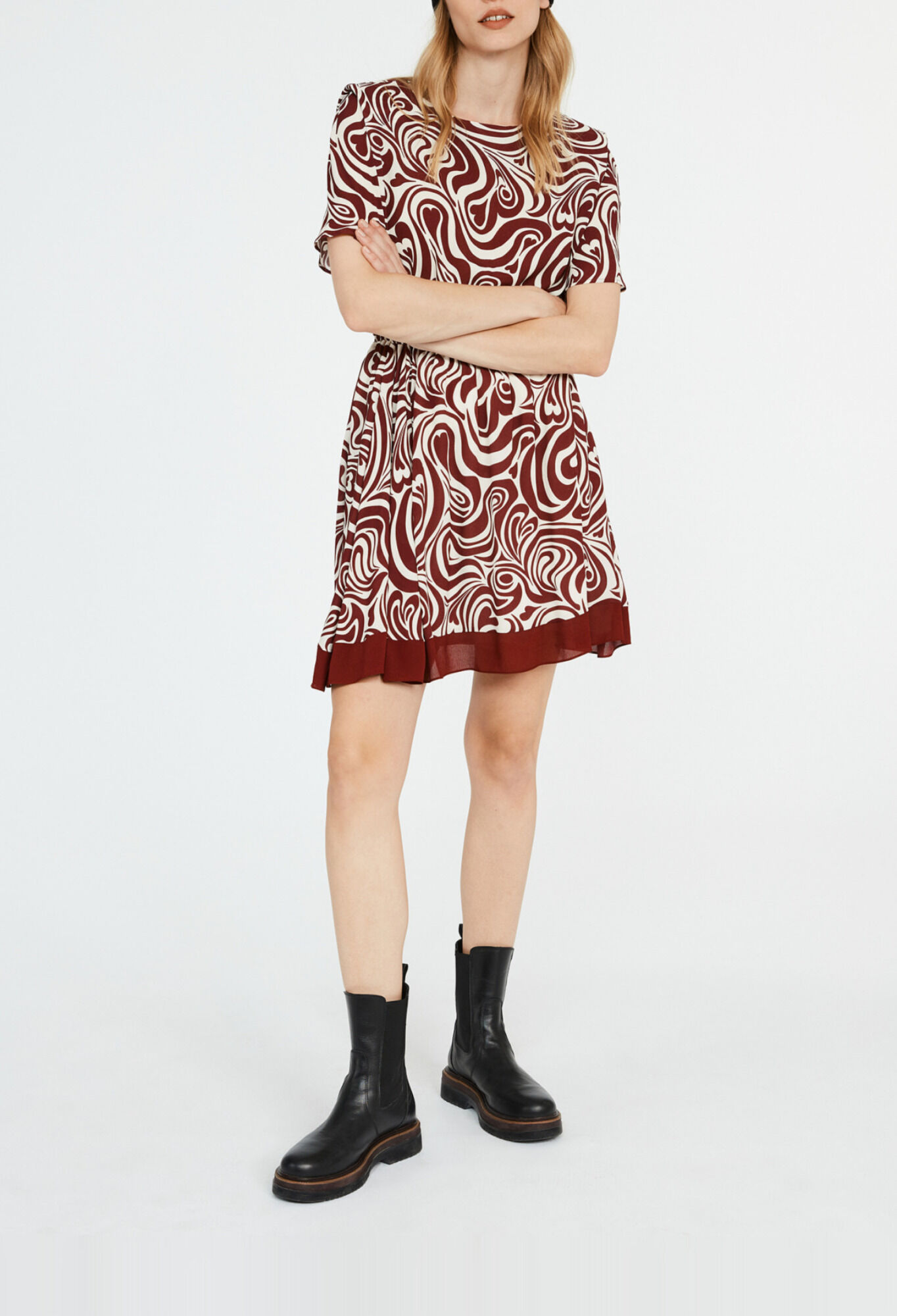 Robe coeur claudie pierlot deals