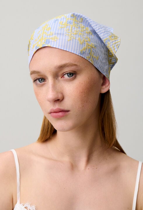 Embroidered bandana