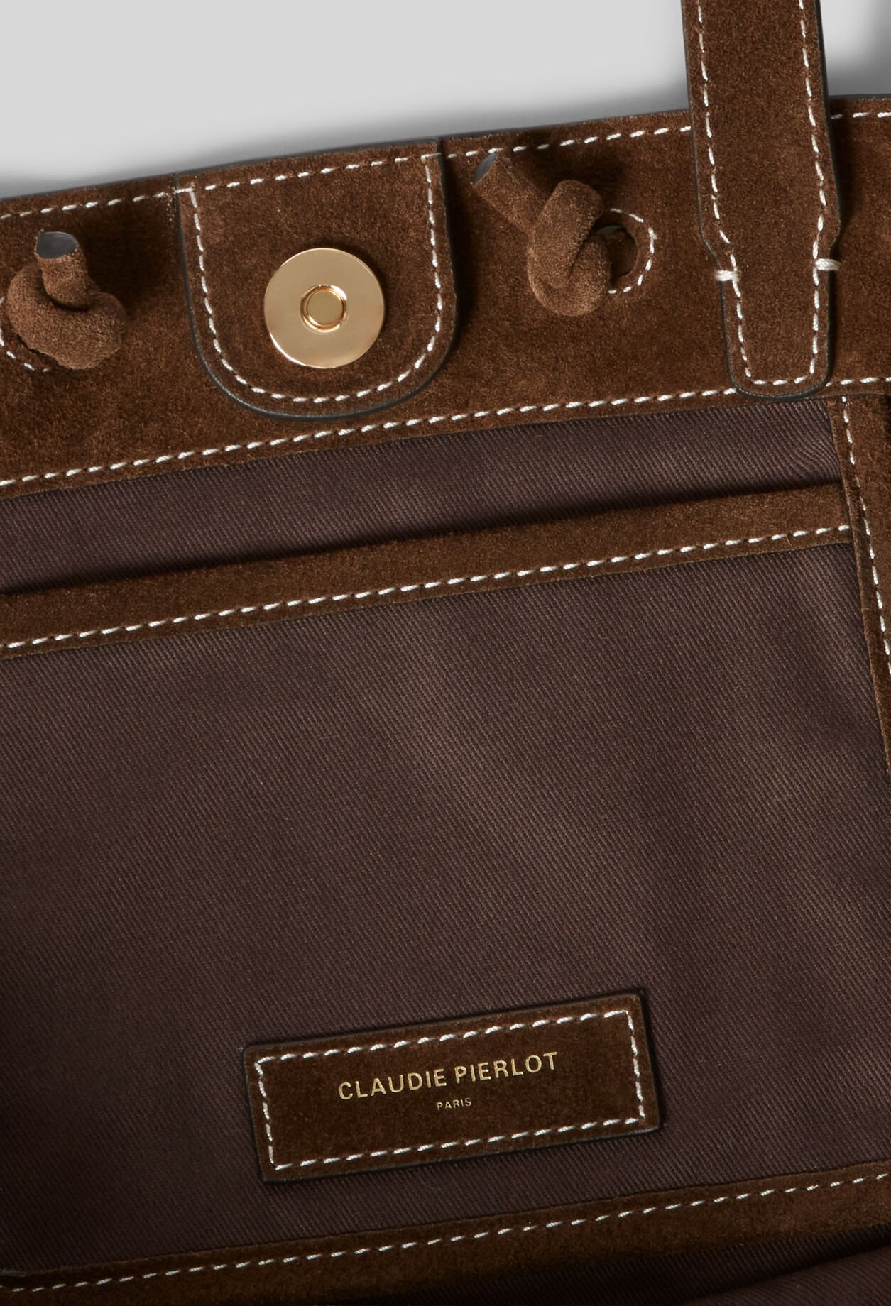 Alban suede leather bag