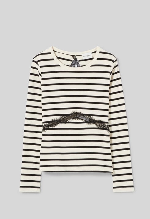 Breton lace T-shirt