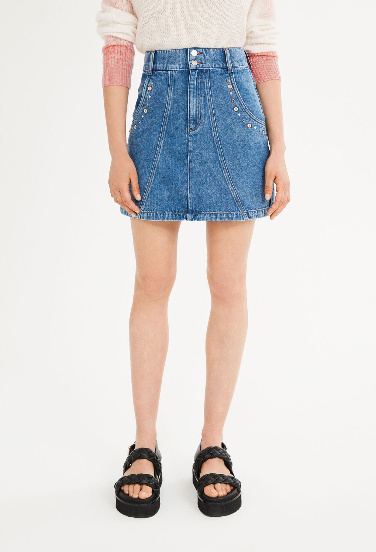Denim skirt