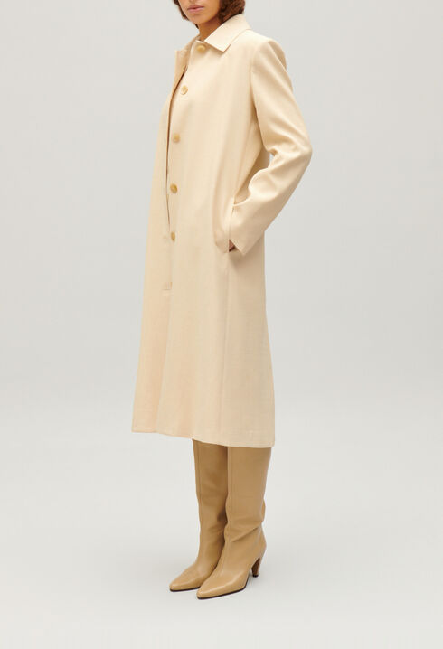 Beige coat