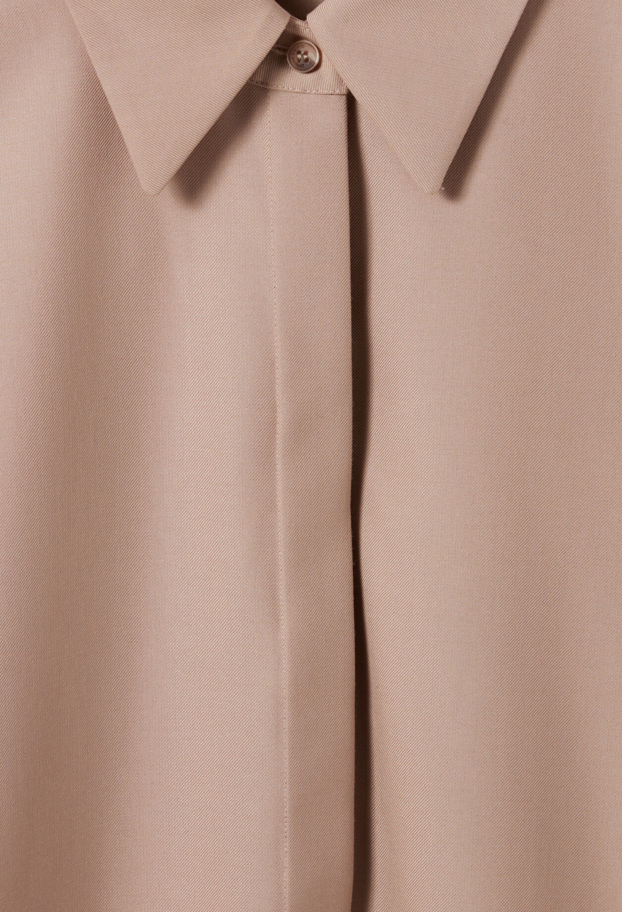 Pleated Oversized Shirt