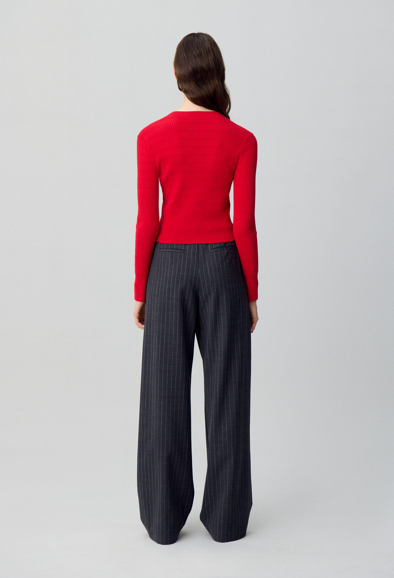 Knit Jumper with Bow Details