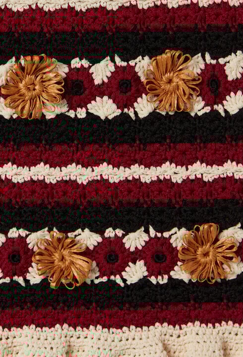 Crochet Mini Skirt