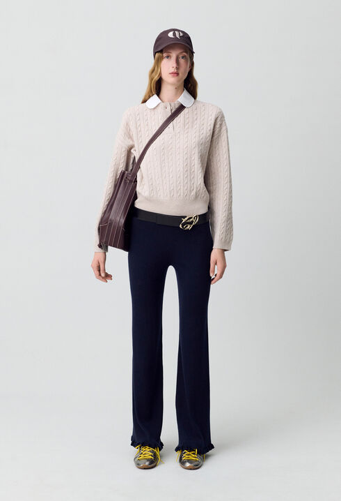 Peter Pan Collar Sweater