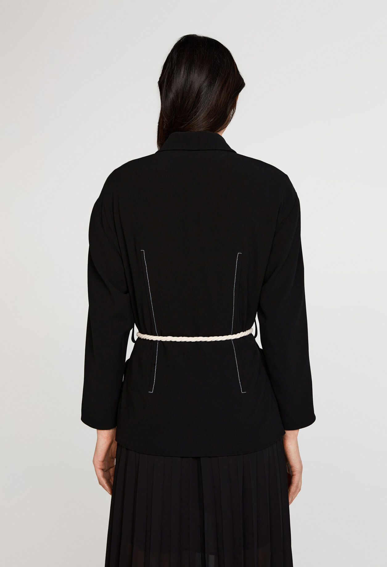 Belted jacket