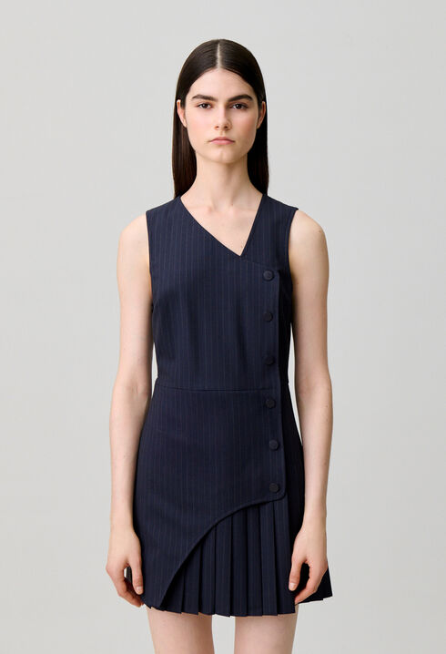 Sleeveless short dress