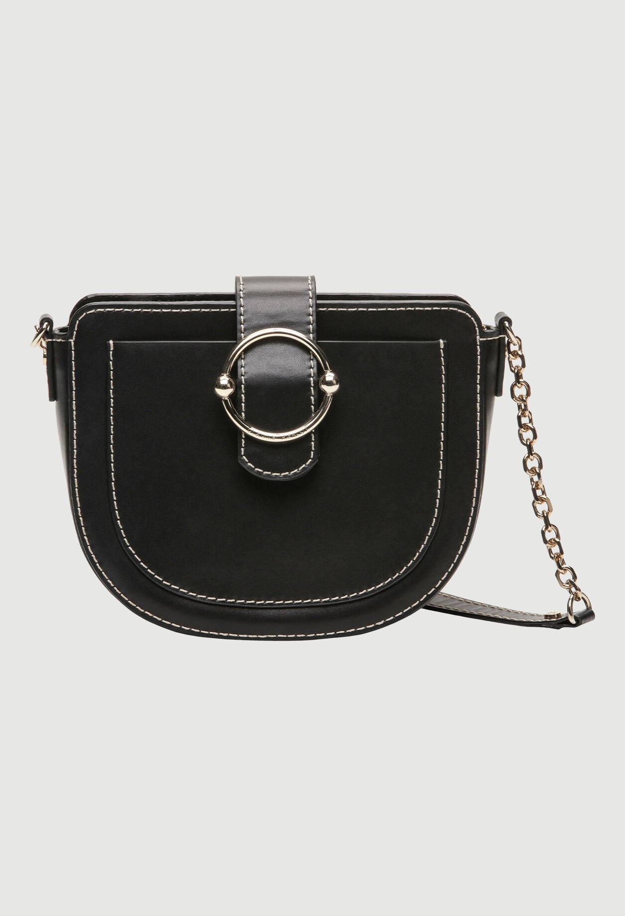 Leather messenger bag