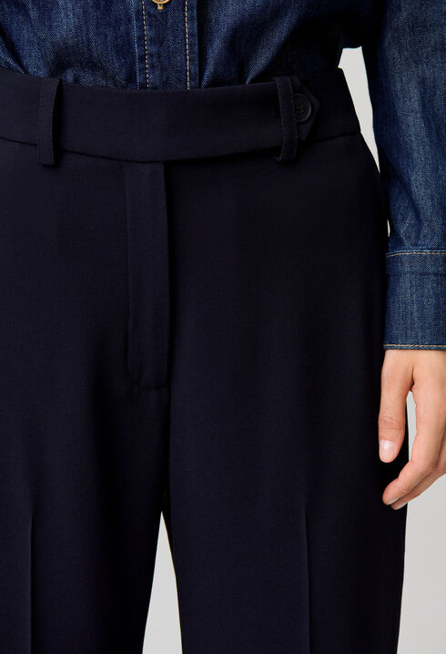 Tailored Straight-Leg Trousers