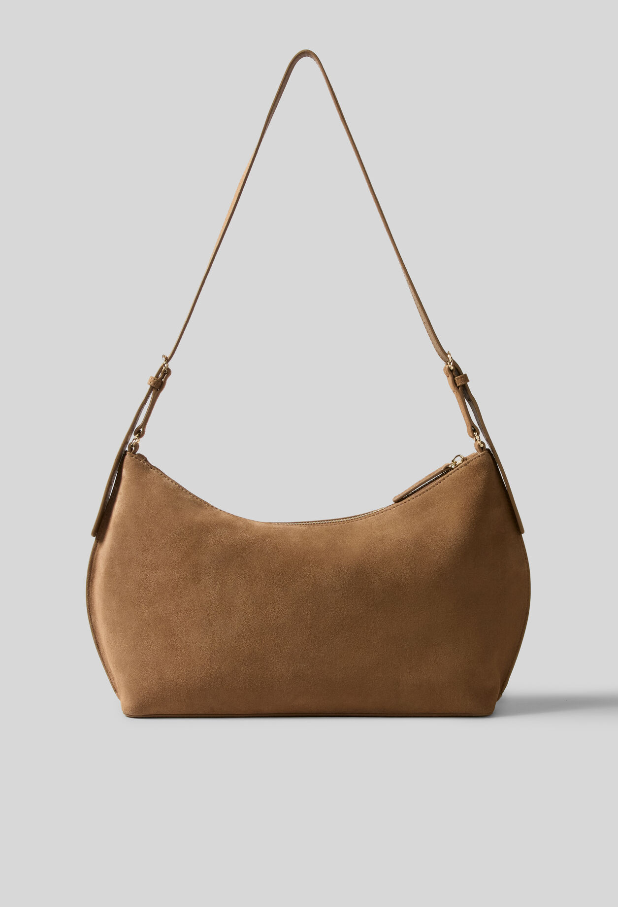 Soft suede leather bag