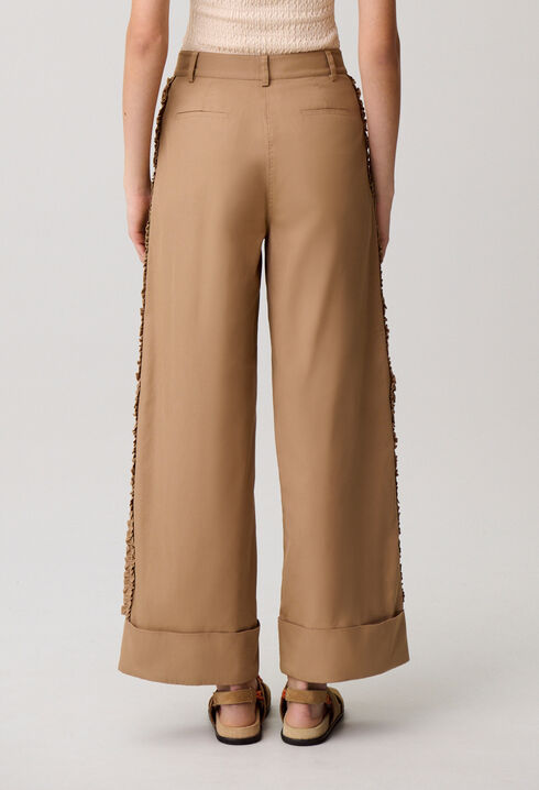 Wide-leg trousers