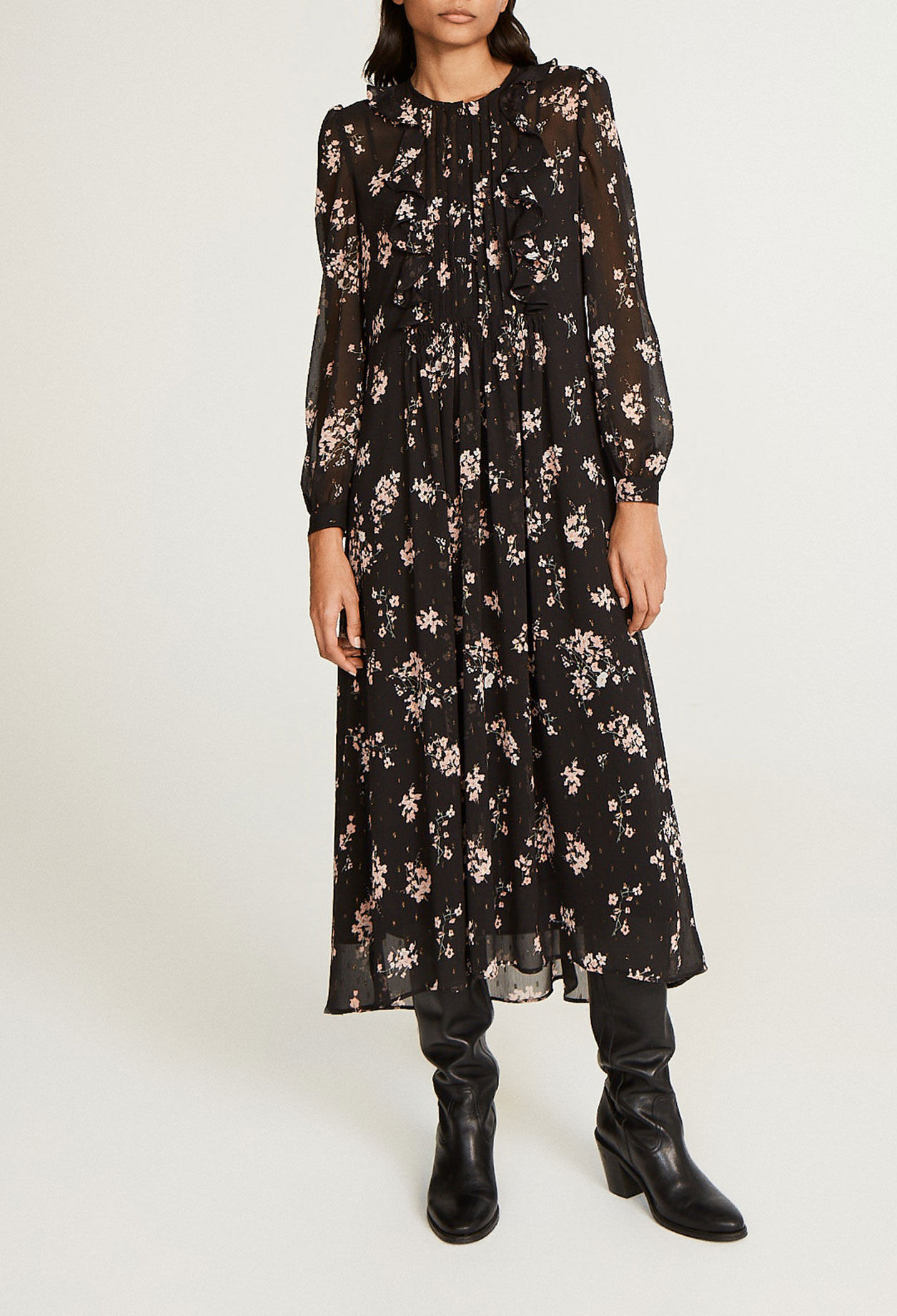 Long floral dress