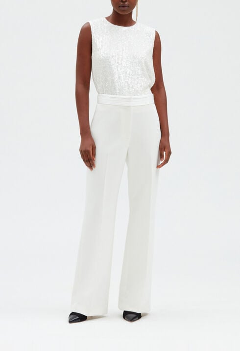 White suit trousers