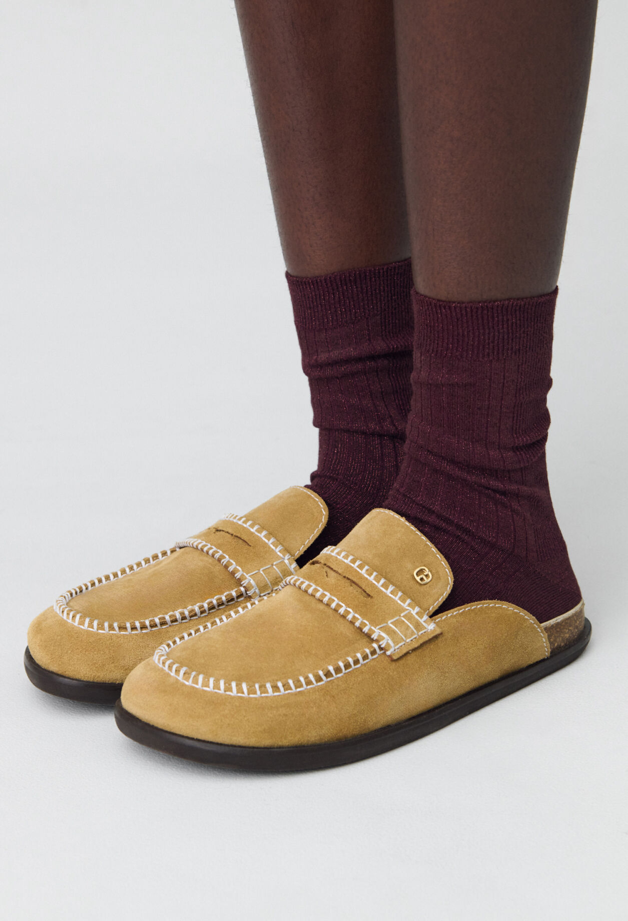 【PORTERNA】Shawley Suede Mules The Sheena Suede Mule | MOD Boutique