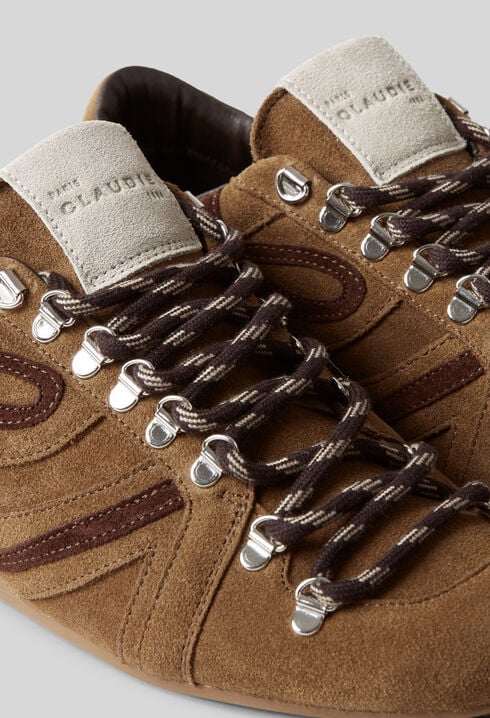 Suede trainers
