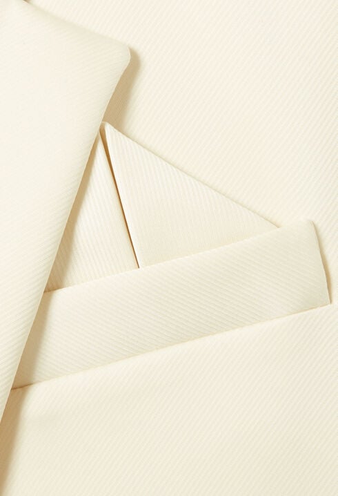 Tailored satin jacket