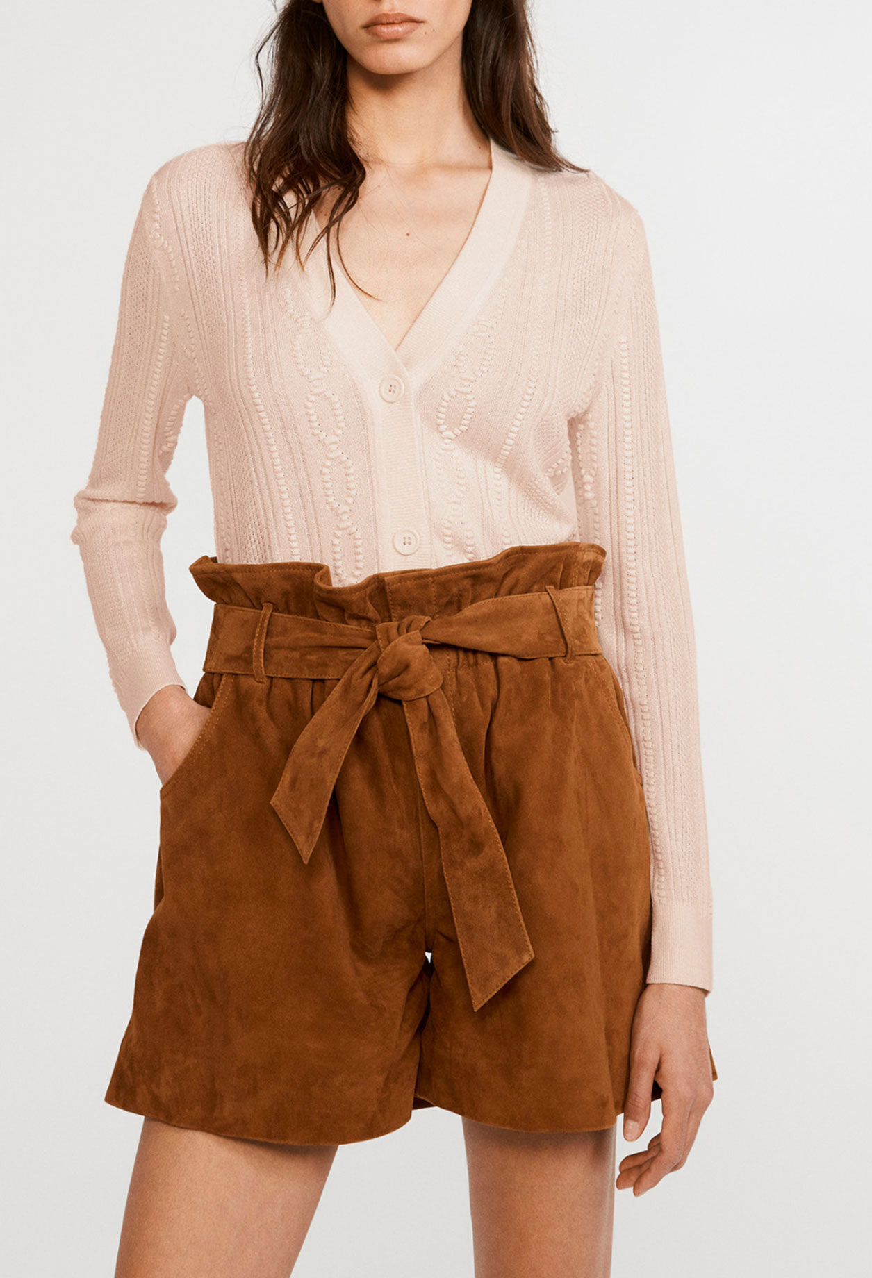 Cropped cardigan