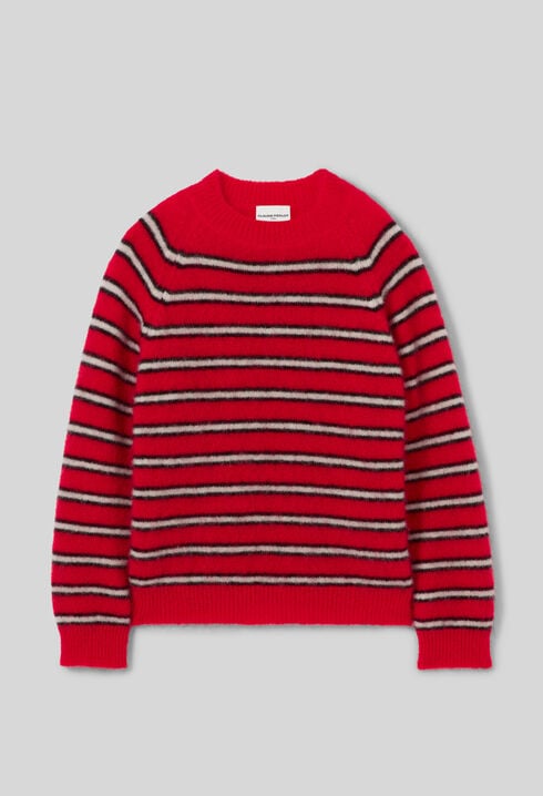 Jumper with Wide Stripes