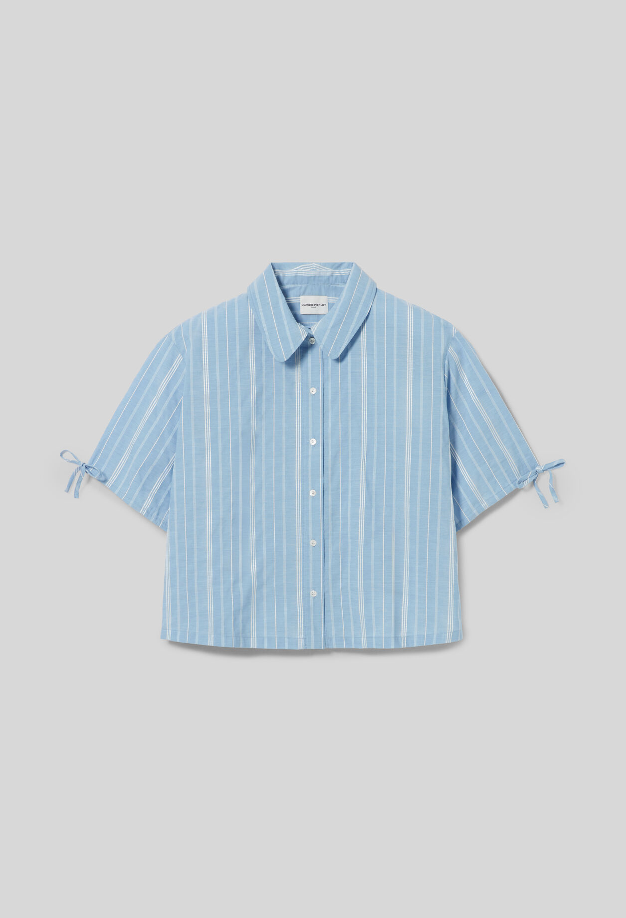 Striped Peter Pan Collar Shirt