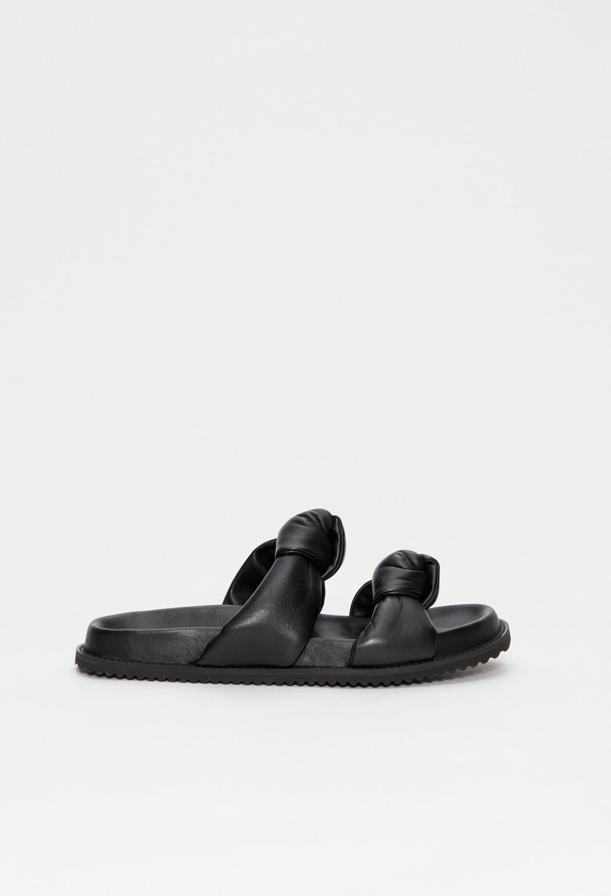 Eco-friendly leather sandals