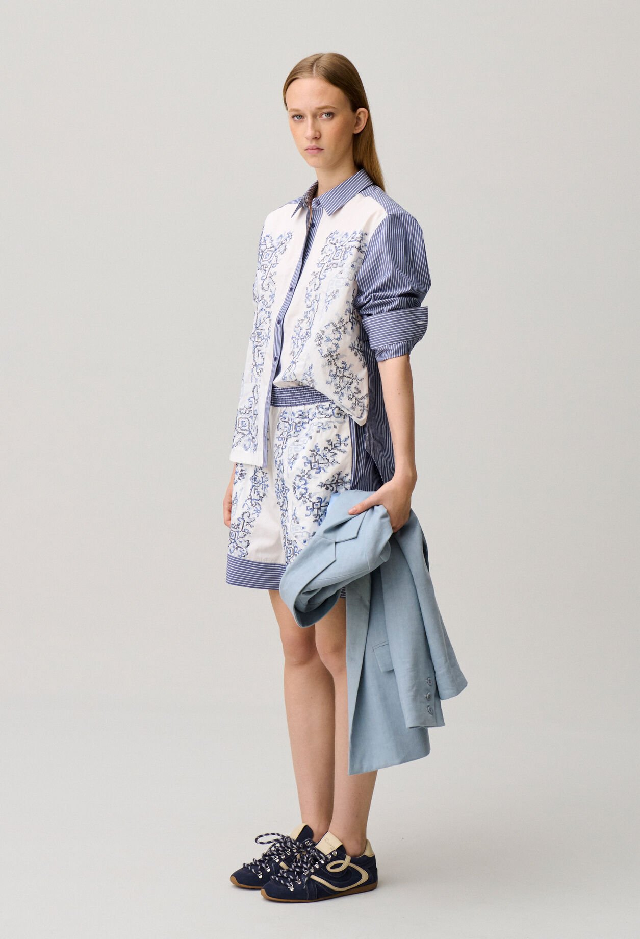 Striped cotton shirt