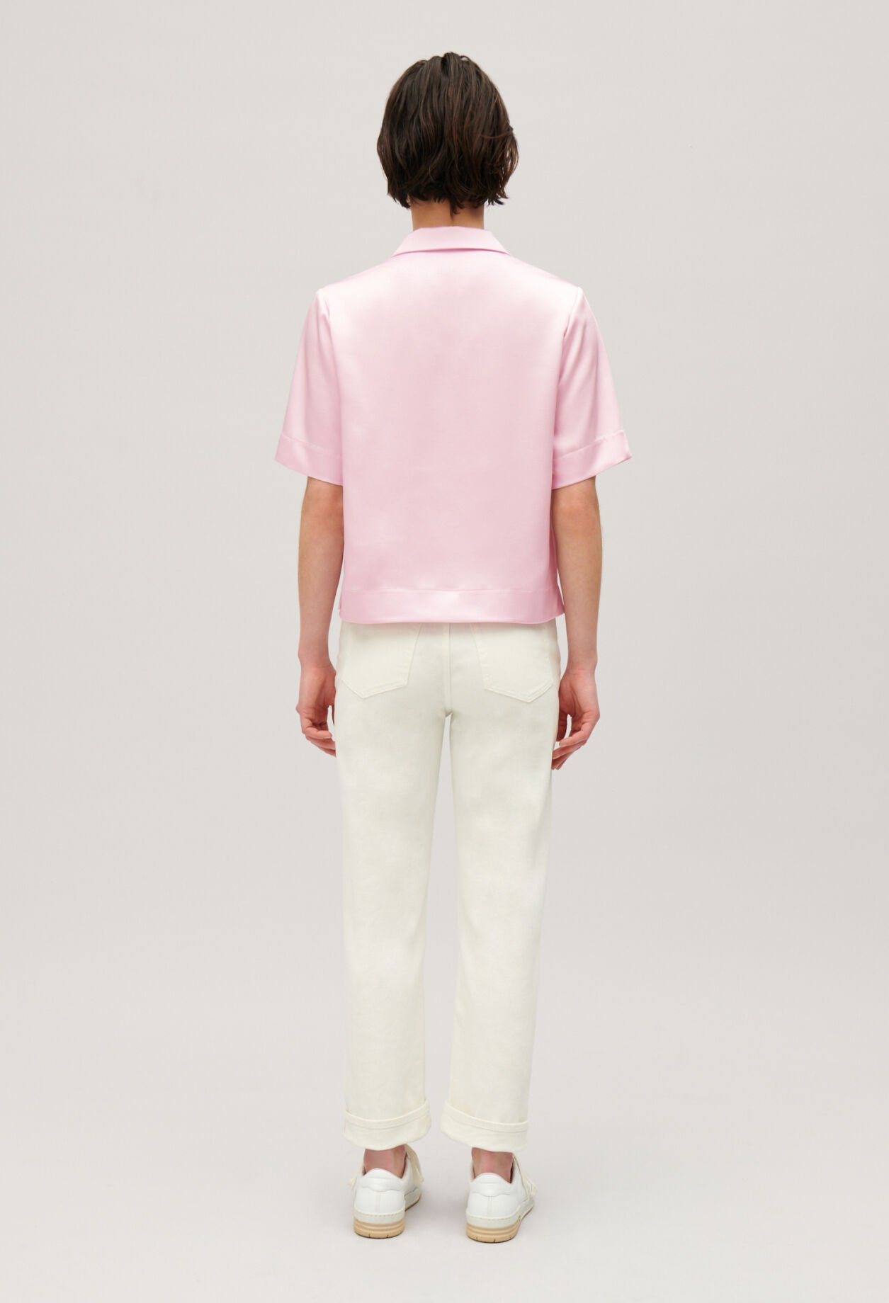 Floaty short-sleeved shirt