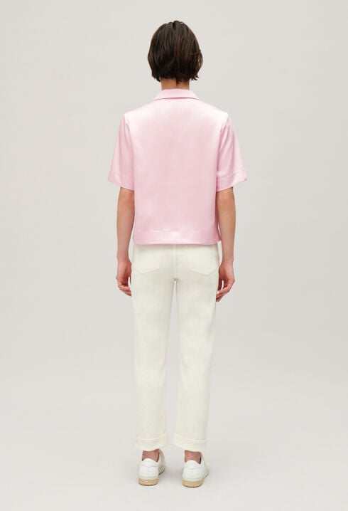 Floaty short-sleeved shirt