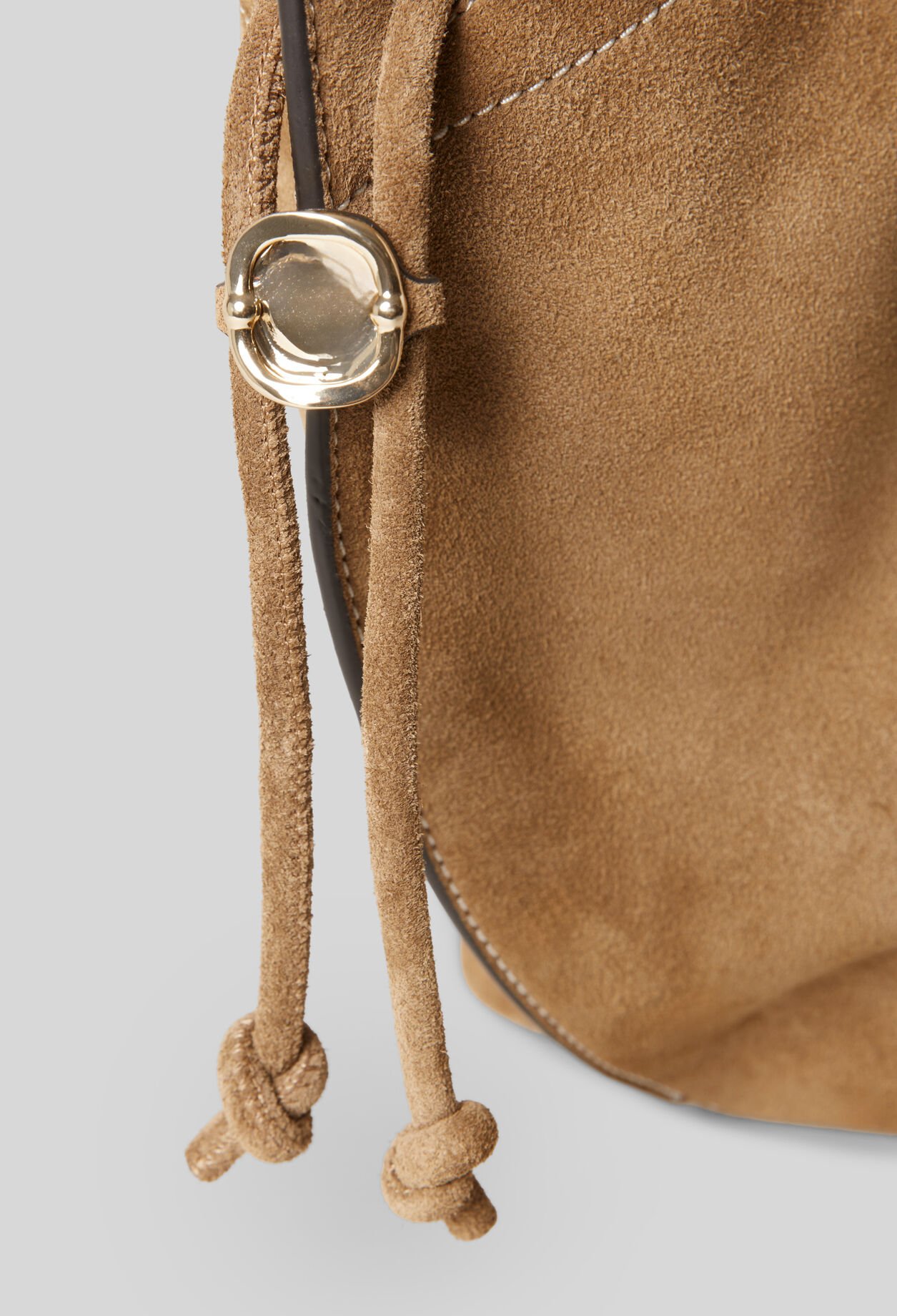 Suede Leather Tote Bag
