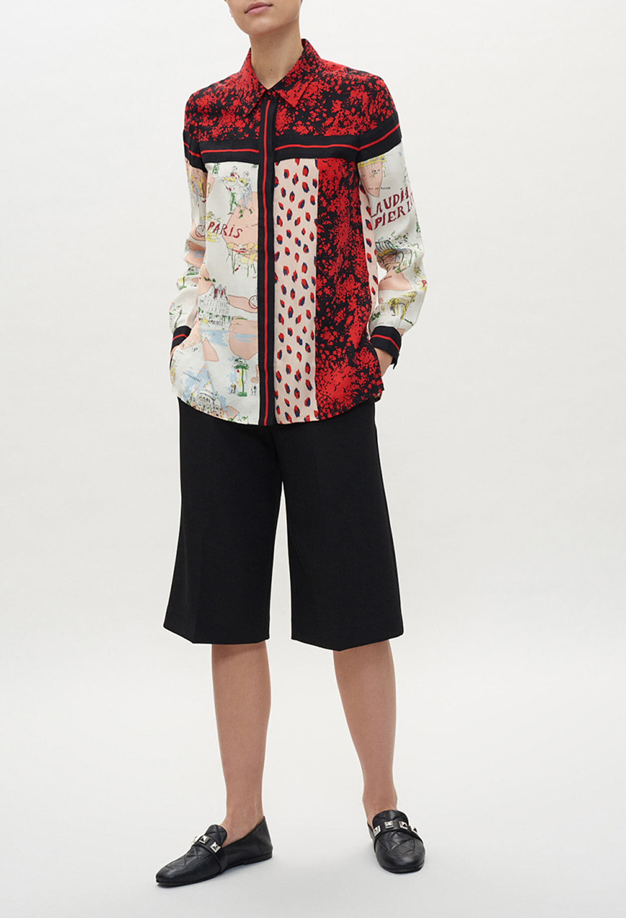 Patchwork shirt