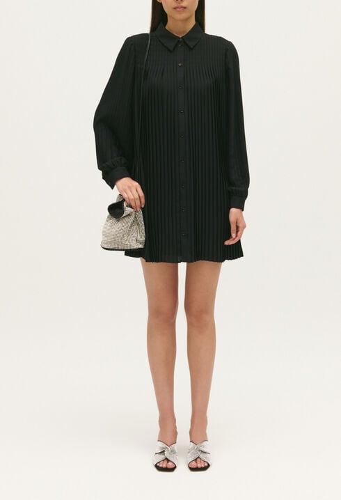 Short pleated dress