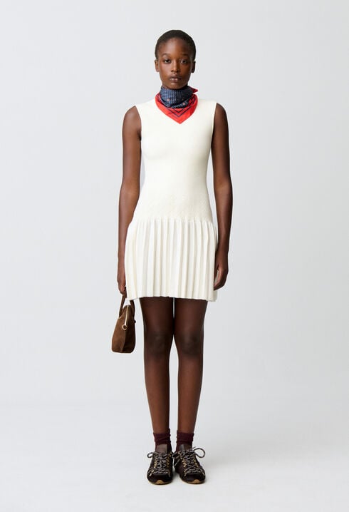 Knitted short dress