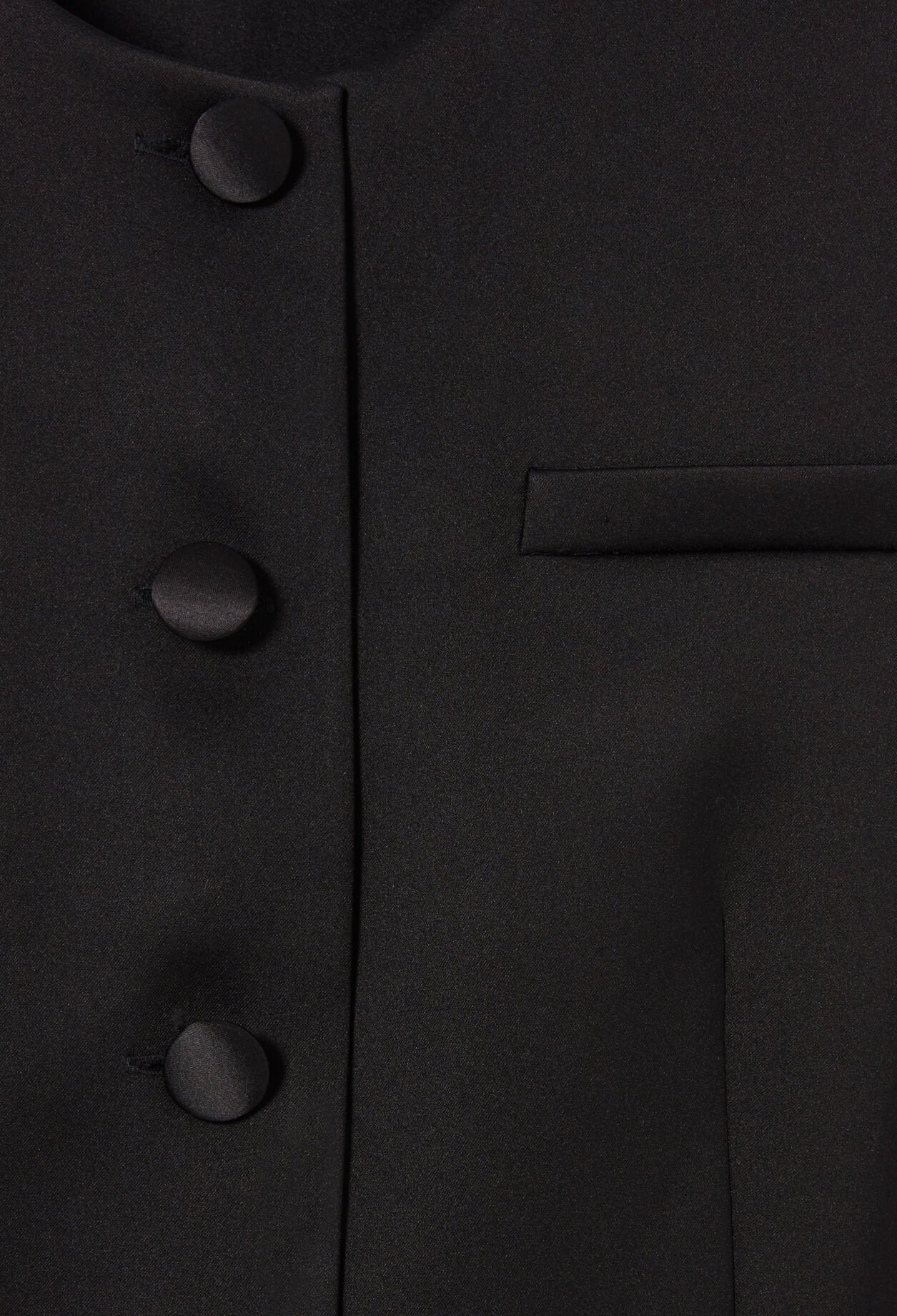 Fitted Satin Jacket