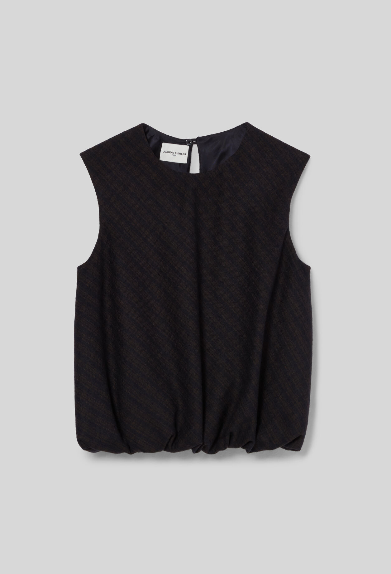 Short blouson top