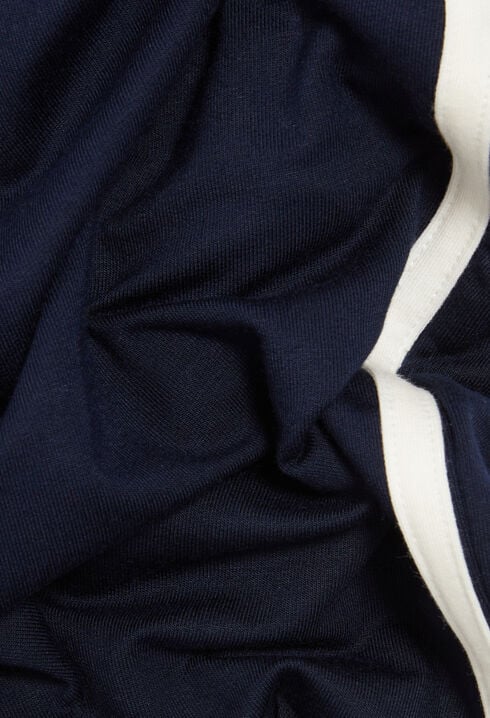 Navy sports trousers