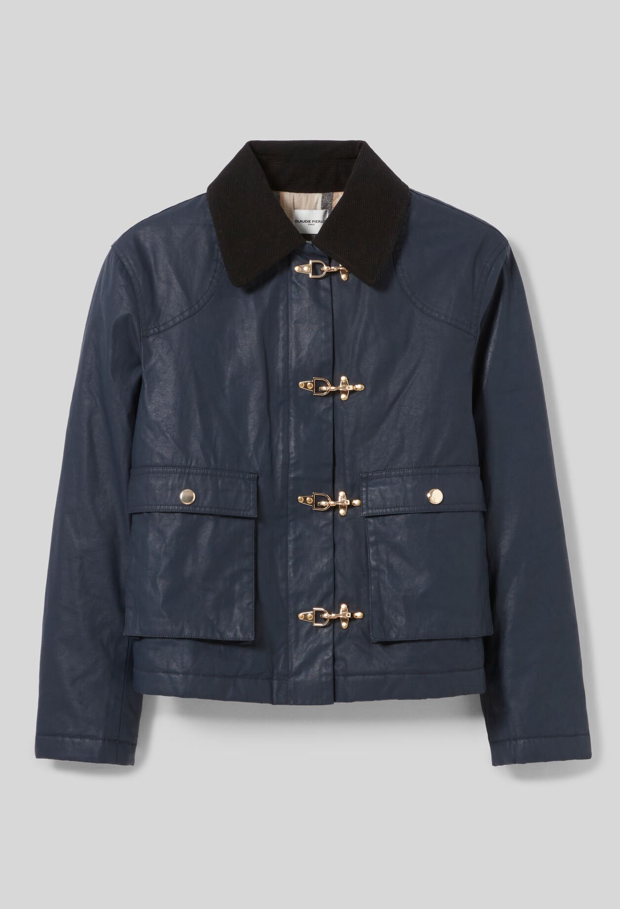 Waxed Short Parka