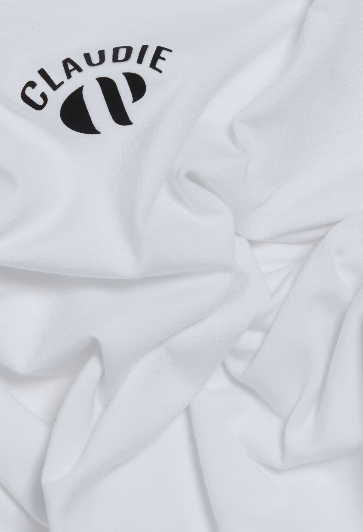 Claudie x Circle cropped T-shirt