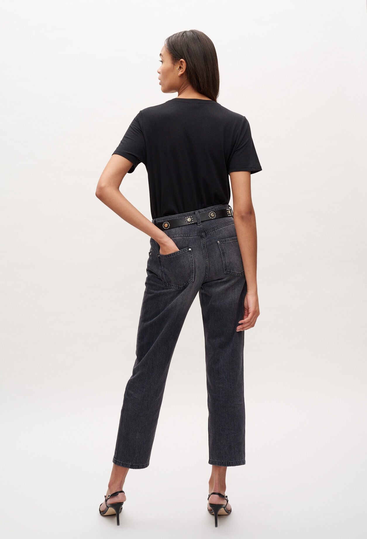 T-shirt with rhinestones