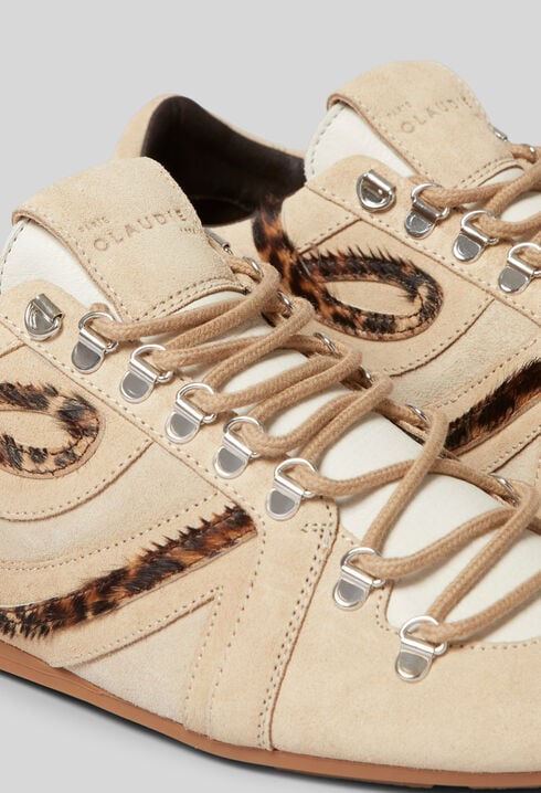 Suede trainers