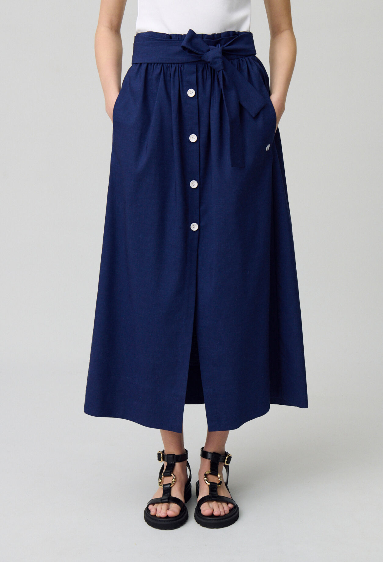 CLAUDIE PIERLOT★JUPE MIDI スカート CLAUDIE PIERLOT☆JUPE MIDI スカート