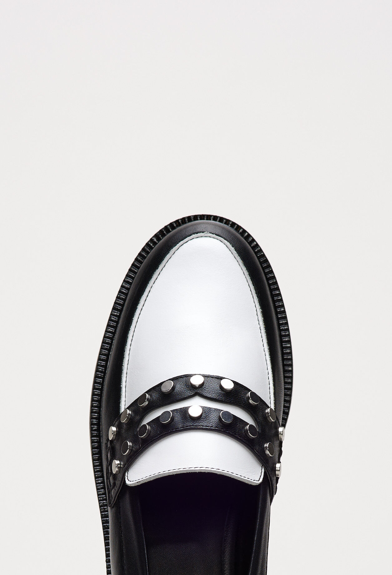 Studded loafers