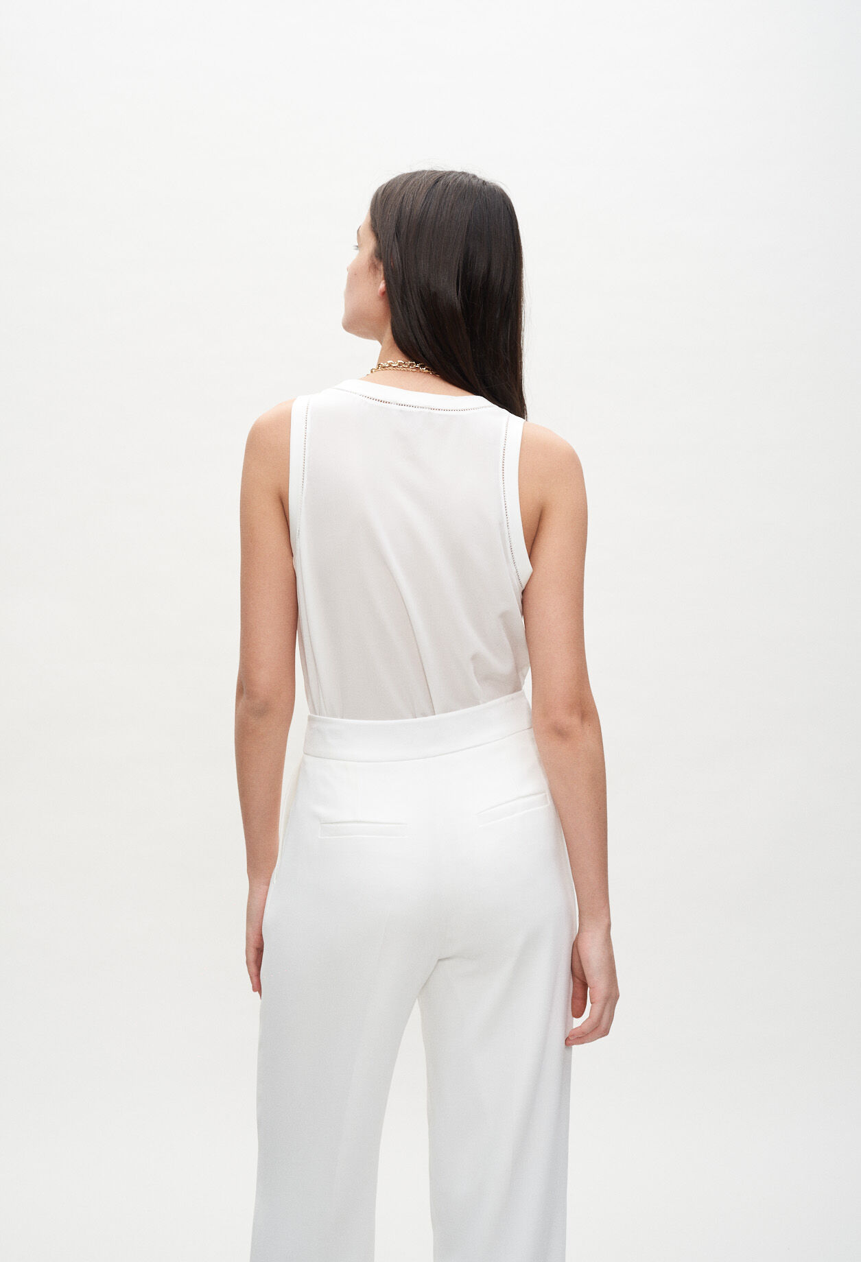 Plain vest top
