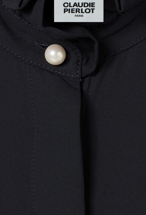 Victorian collar blouse
