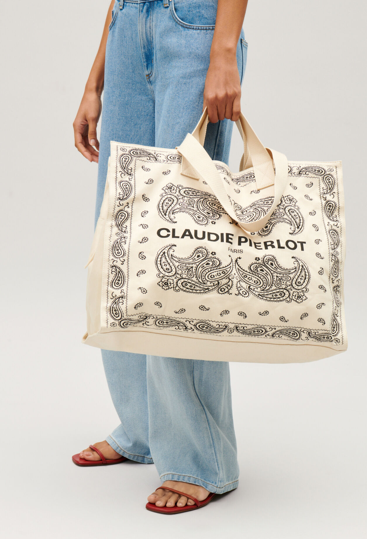 Sac cabas claudie pierlot outlet