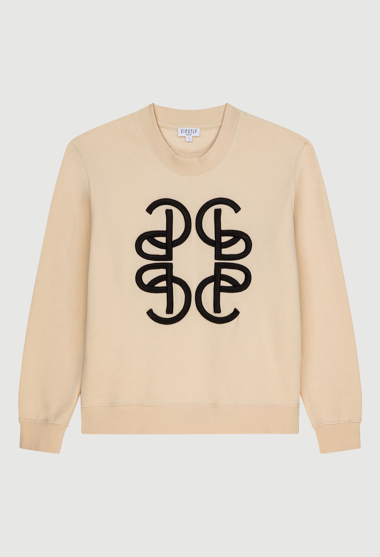 Monogrammed sweatshirt