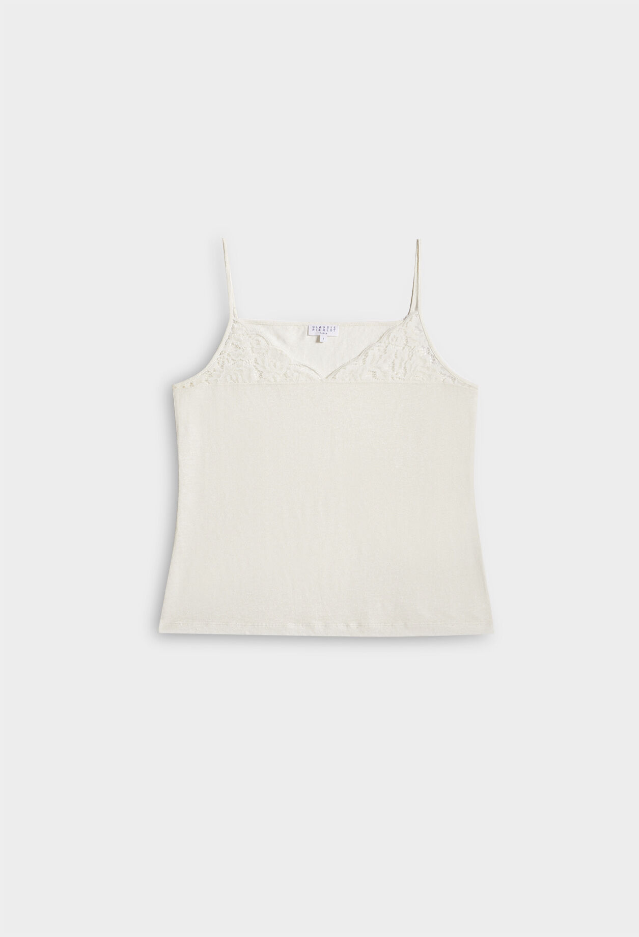 Vest with thin straps