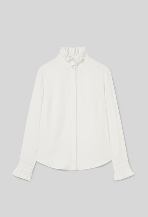Victorian collar blouse