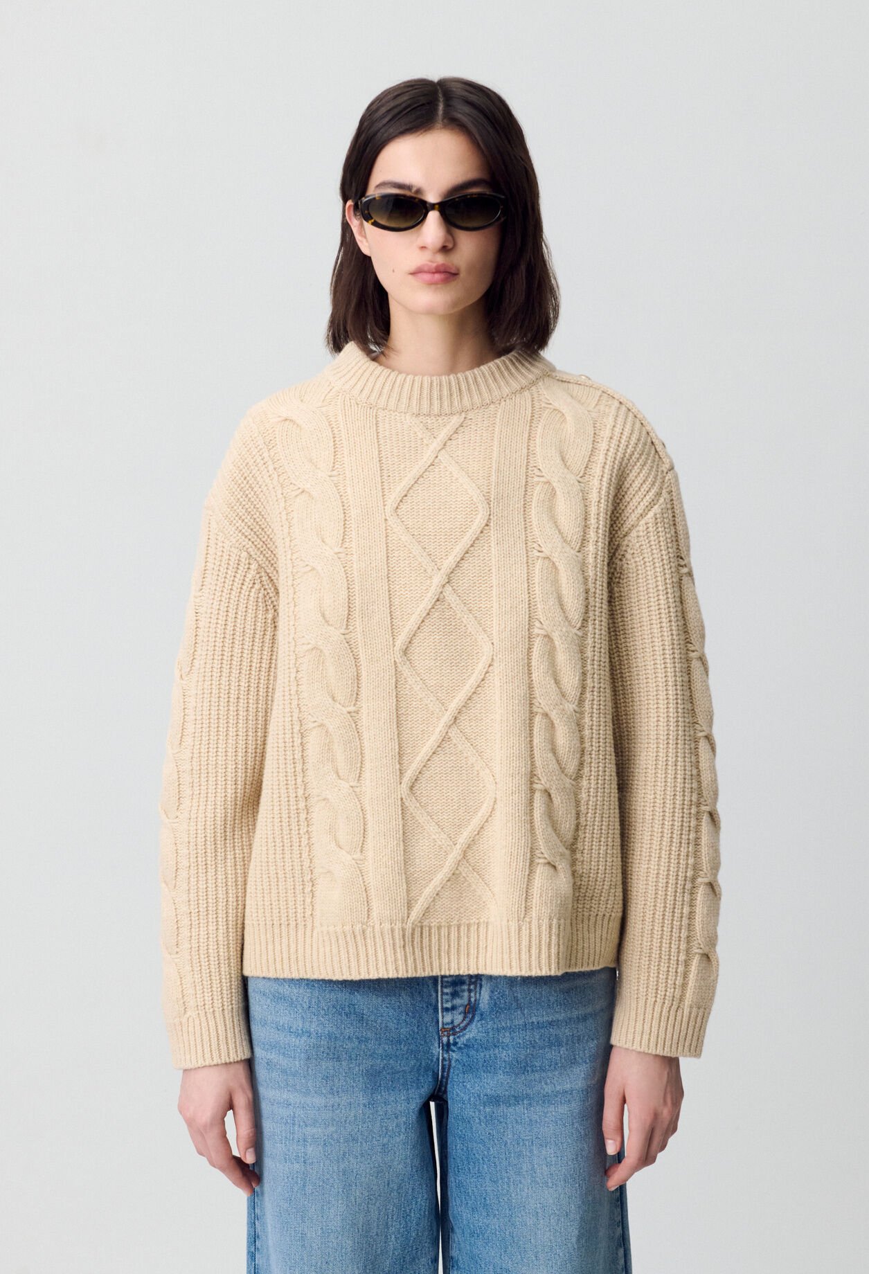 Oversized Chunky Knit Jumper